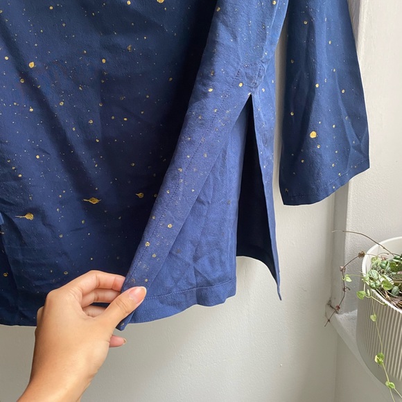 {Anthropology} 🔷 Silk tunic top - Picture 5 of 6